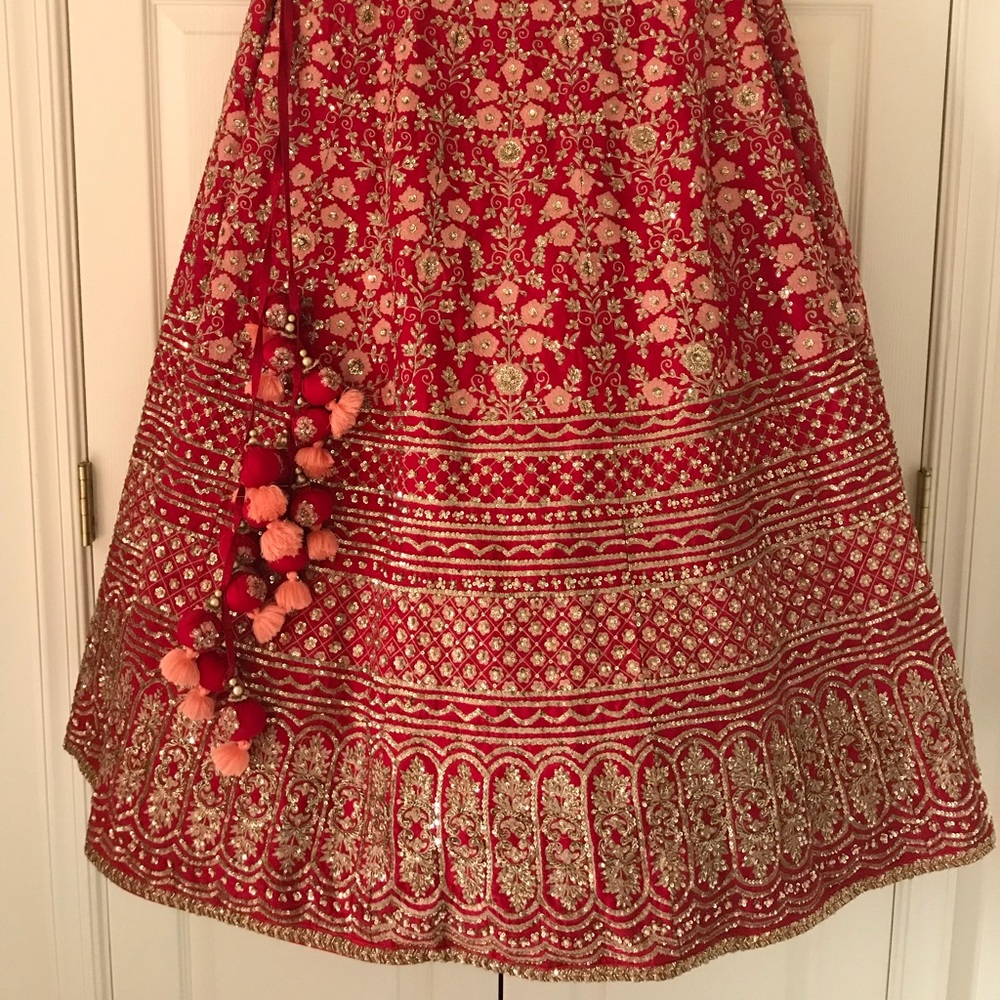 Indian wedding gown from asopalav